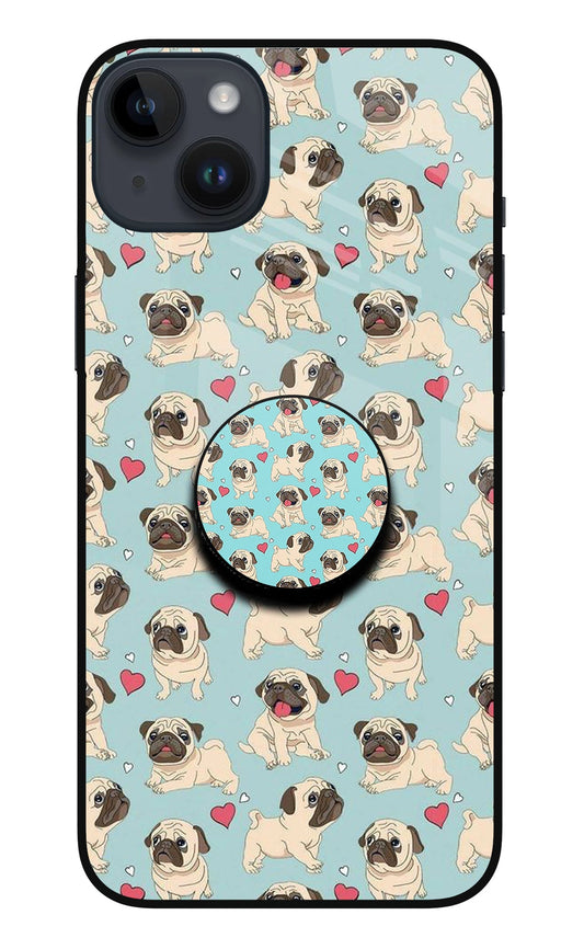 Pug Dog iPhone 14 Plus Glass Case