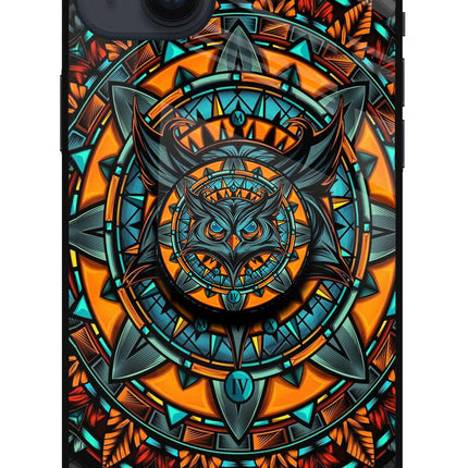 Angry Owl iPhone 14 Plus Pop Case by Casekaro
