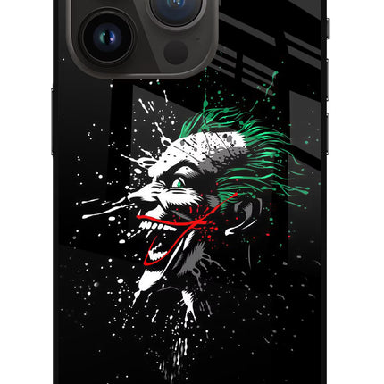 Joker iPhone 14 Pro Glass Case Back Cover by Casekaro
