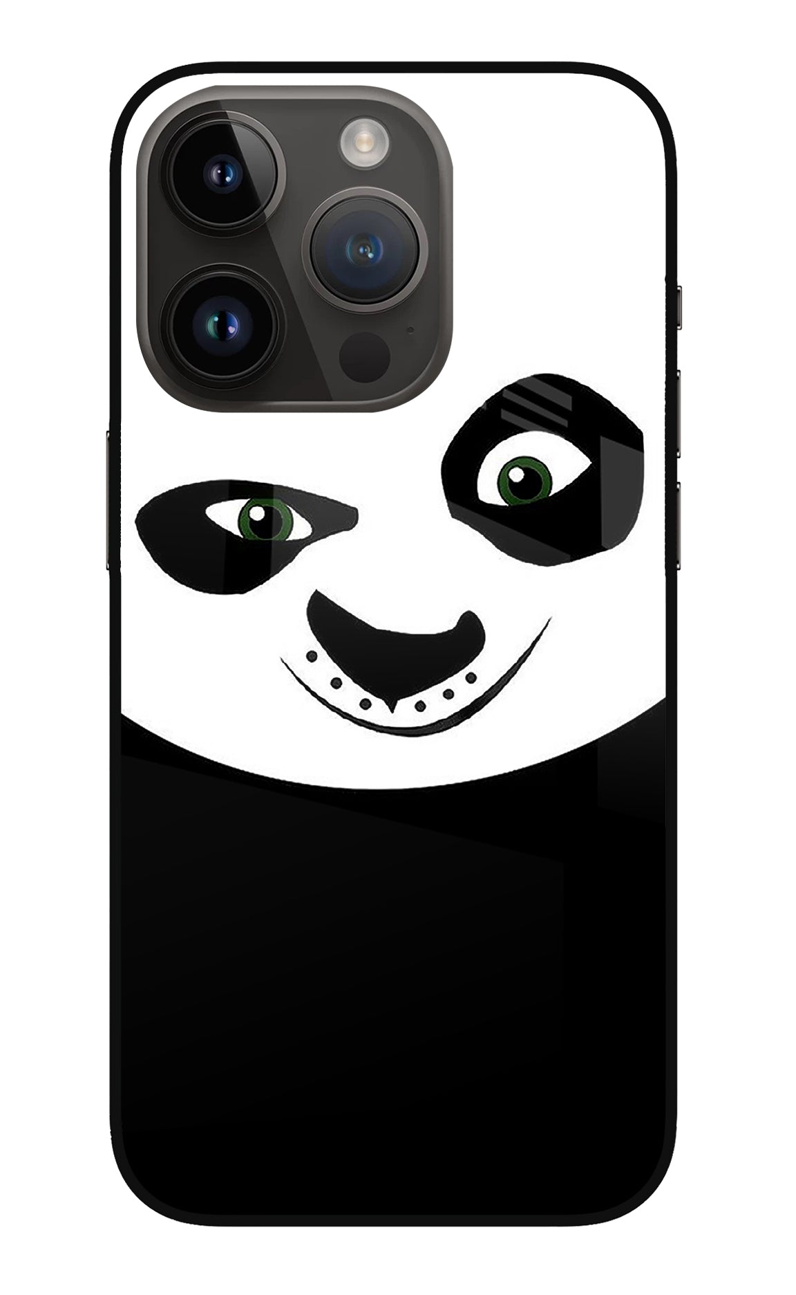 Panda iPhone 14 Pro Glass Case