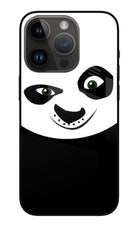 Panda iPhone 14 Pro Glass Case Back Cover by Casekaro
