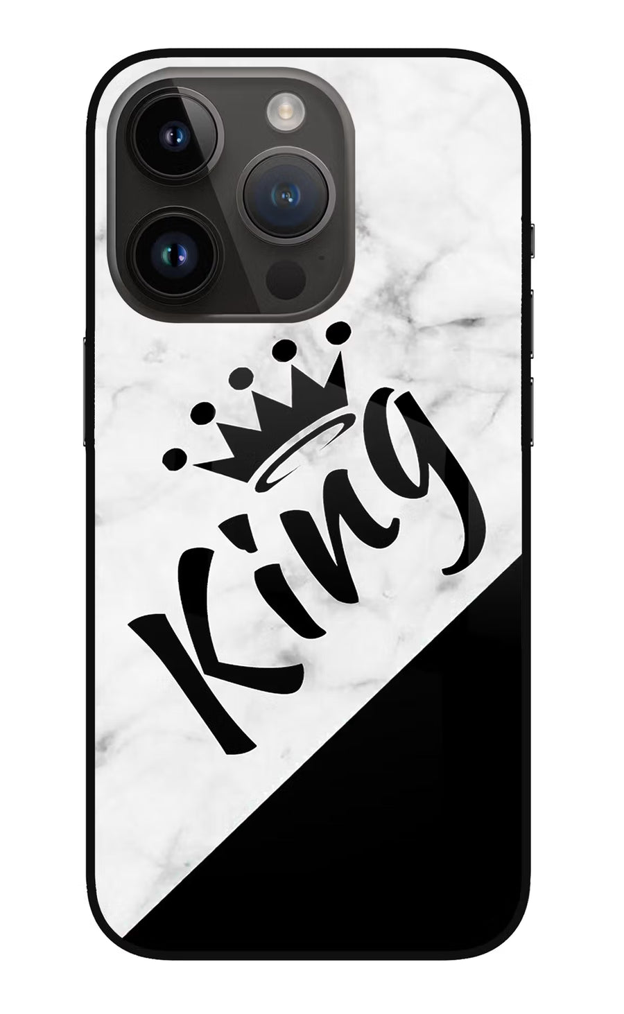 King iPhone 14 Pro Back Cover, Metal case