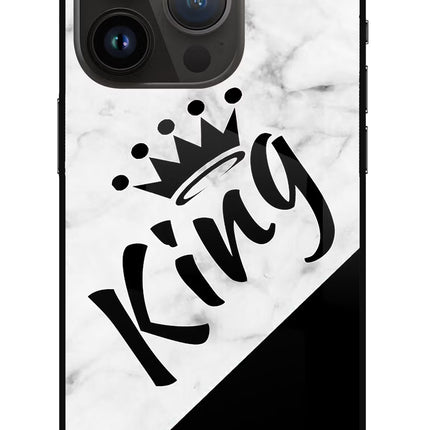 King iPhone 14 Pro Glass Case