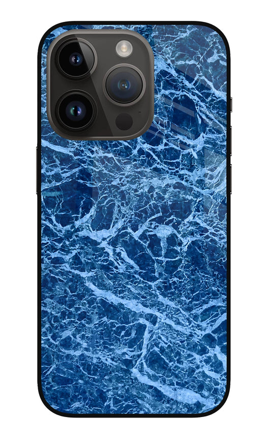Blue Marble iPhone 14 Pro Glass Case