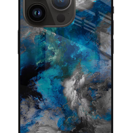 Artwork iPhone 14 Pro Glass Case Back Cover by Casekaro
