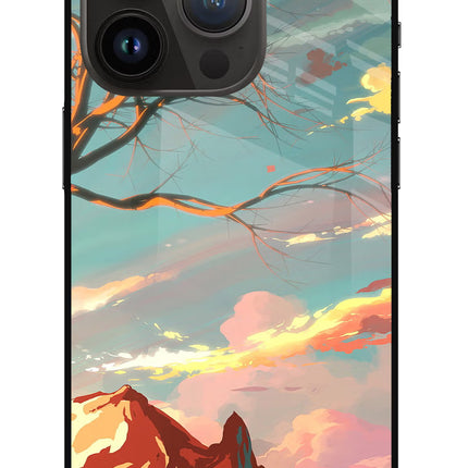 Scenery iPhone 14 Pro Glass Case