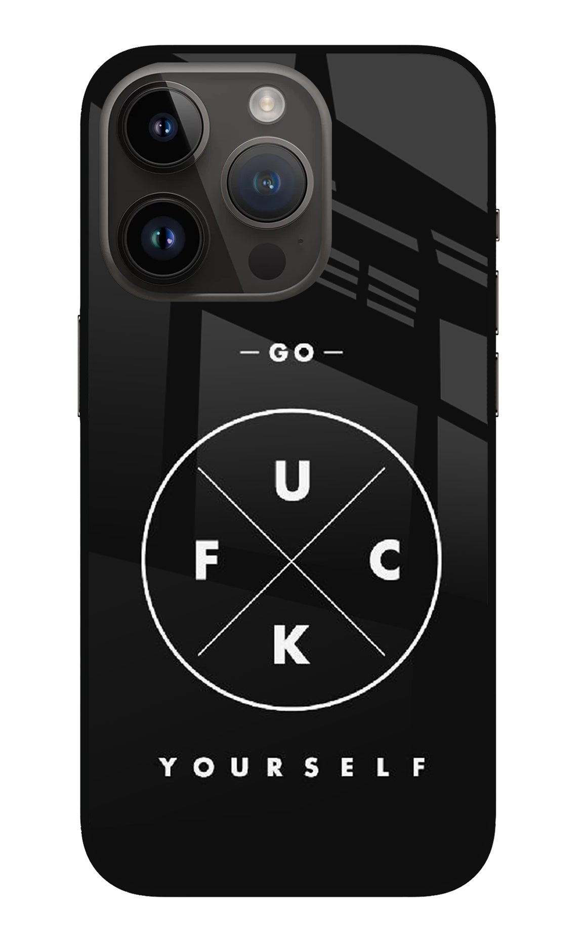 Go Fuck Yourself iPhone 14 Pro Back Cover