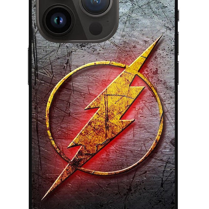 Flash iPhone 14 Pro Glass Case Back Cover by Casekaro