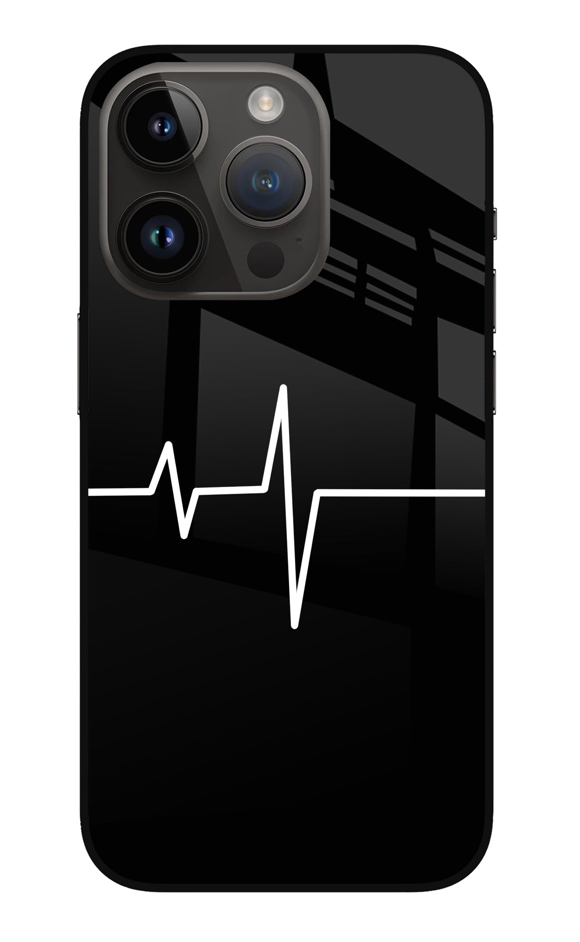 Heart Beats iPhone 14 Pro Back Cover