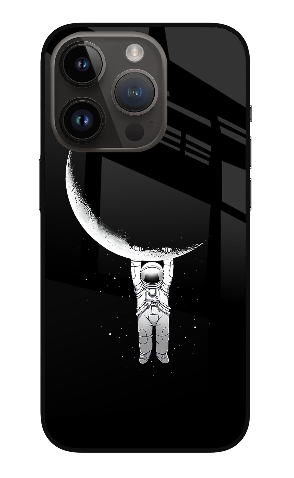 Moon Space iPhone 14 Pro Back Cover