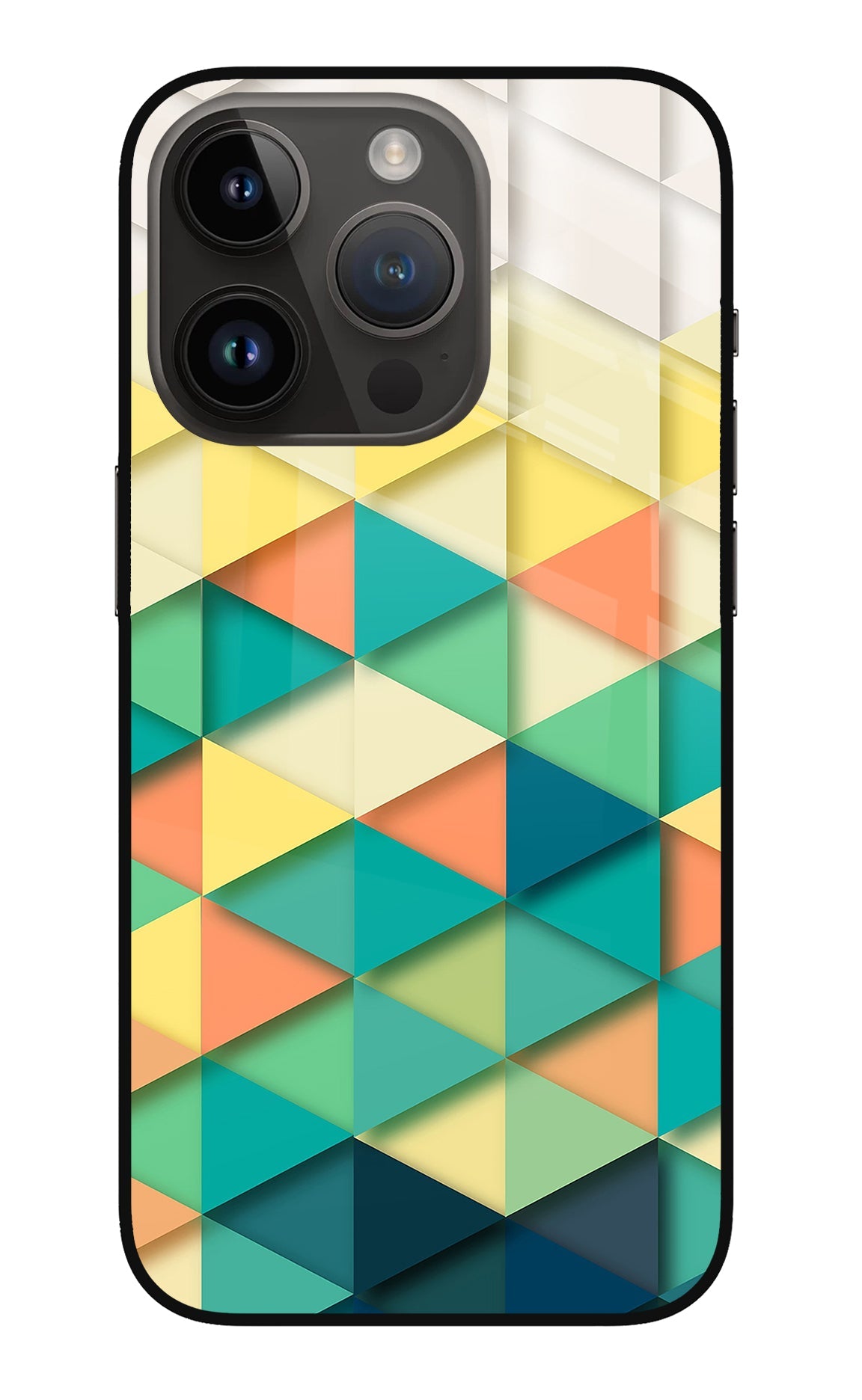 Abstract iPhone 14 Pro Back Cover