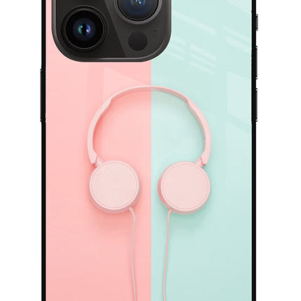 Music Lover iPhone 14 Pro Glass Case Back Cover by Casekaro