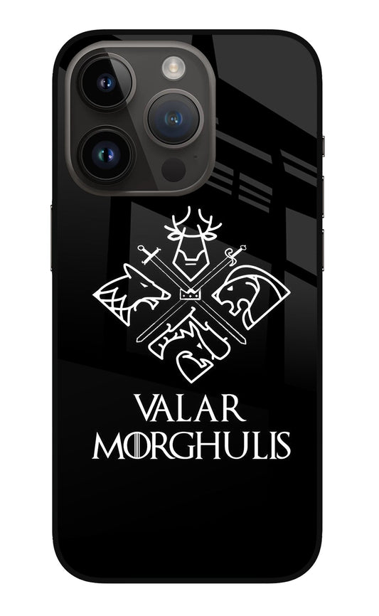 Valar Morghulis | Game Of Thrones iPhone 14 Pro Glass Case