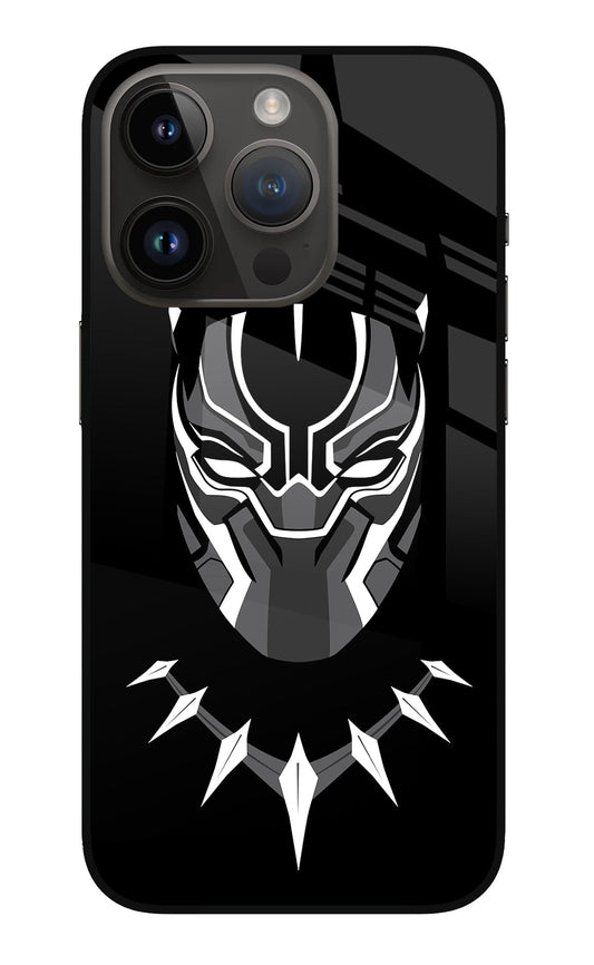 Black Panther iPhone 14 Pro Glass Case