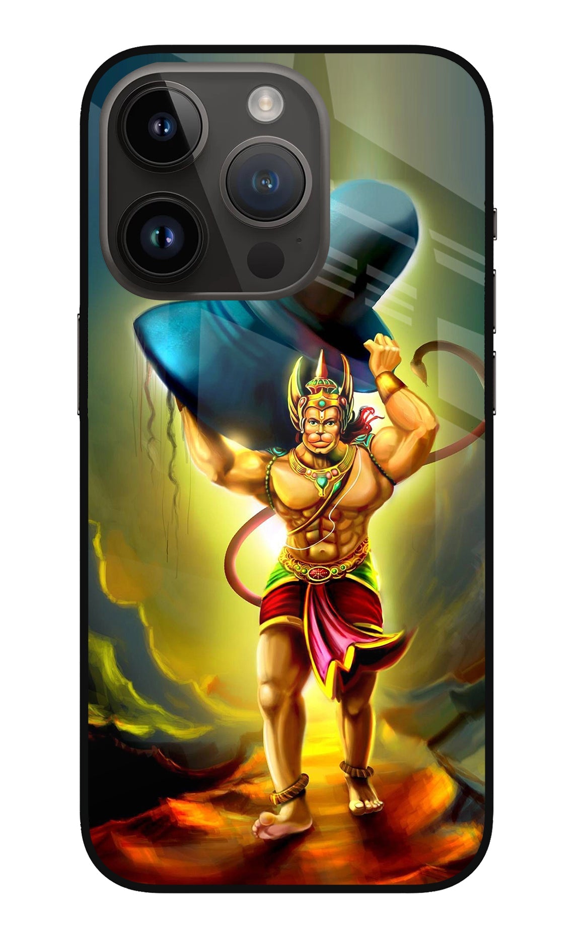 Lord Hanuman iPhone 14 Pro Back Cover