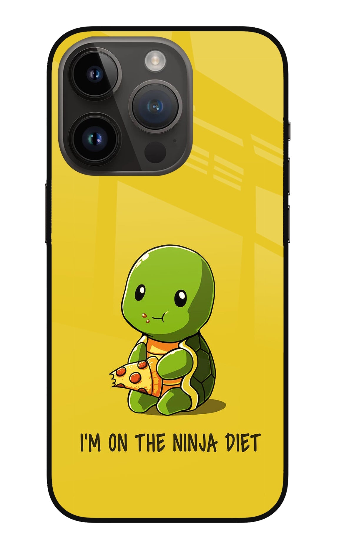I'm on Ninja Diet iPhone 14 Pro Glass Case
