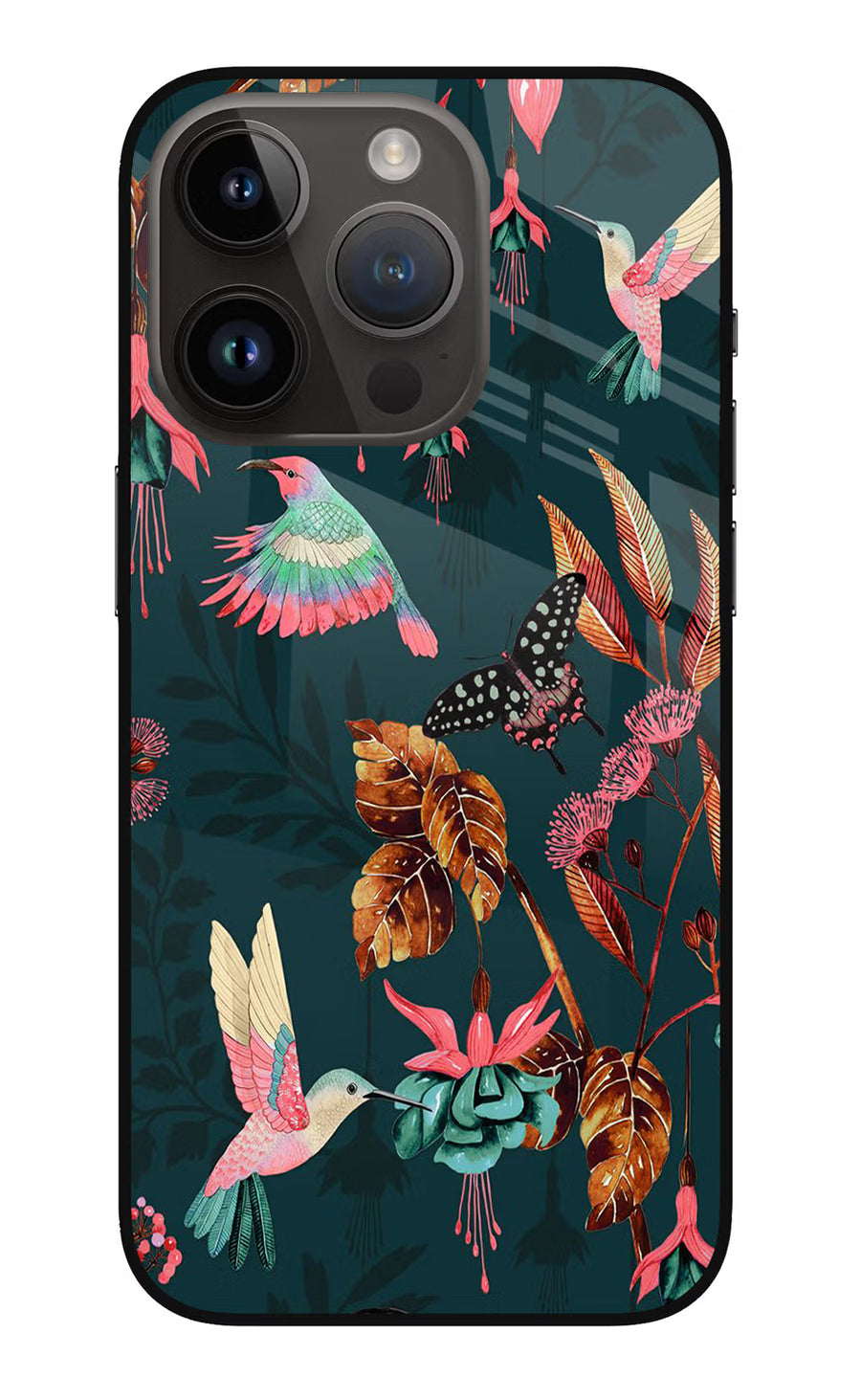 Birds iPhone 14 Pro Back Cover, Metal case