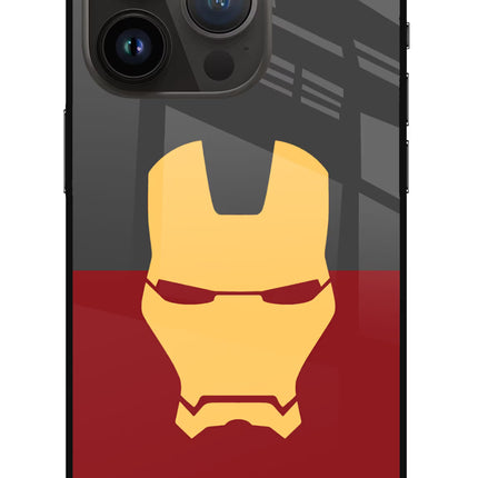 Ironman iPhone 14 Pro Glass Case Back Cover by Casekaro