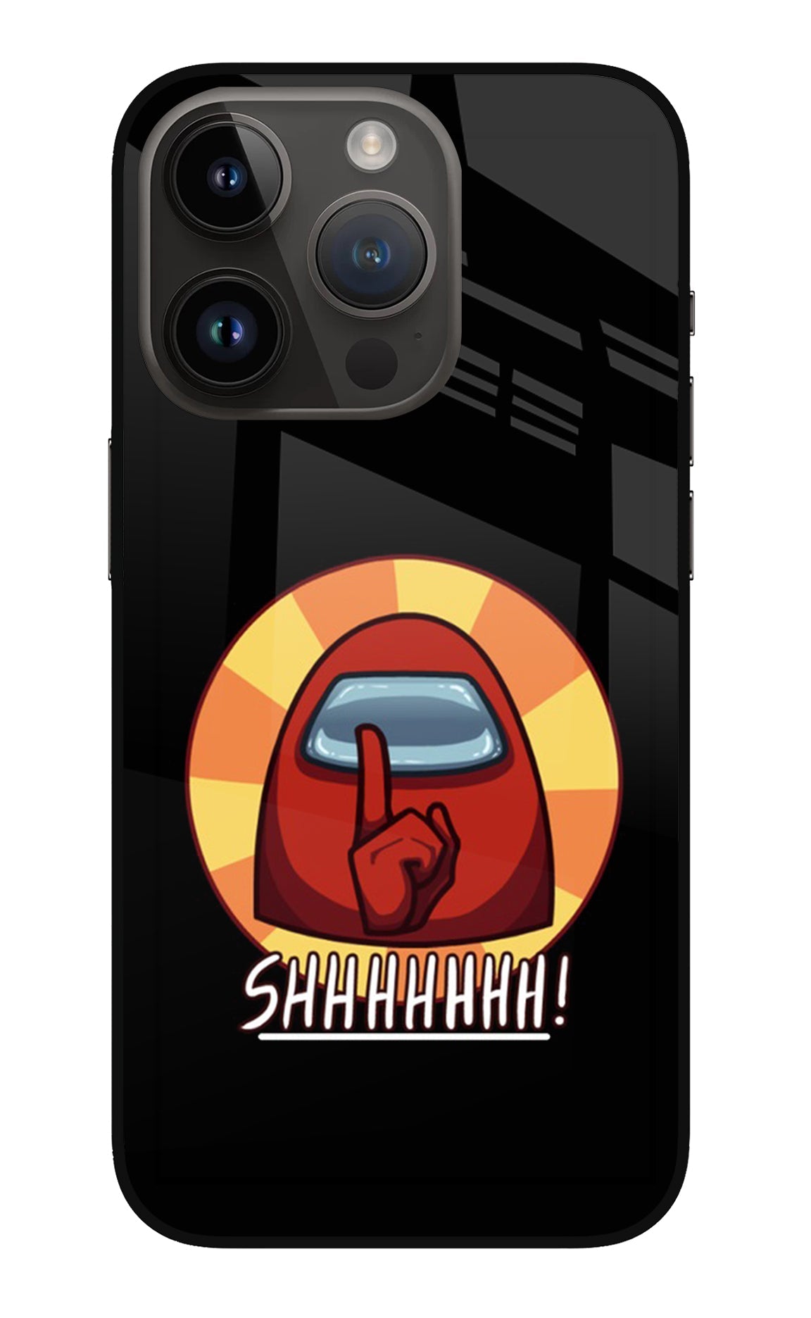 Among Us Shhh! iPhone 14 Pro Back Cover