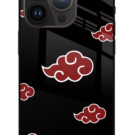 Akatsuki iPhone 14 Pro Glass Case Back Cover by Casekaro