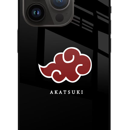 Akatsuki iPhone 14 Pro Glass Case Back Cover by Casekaro