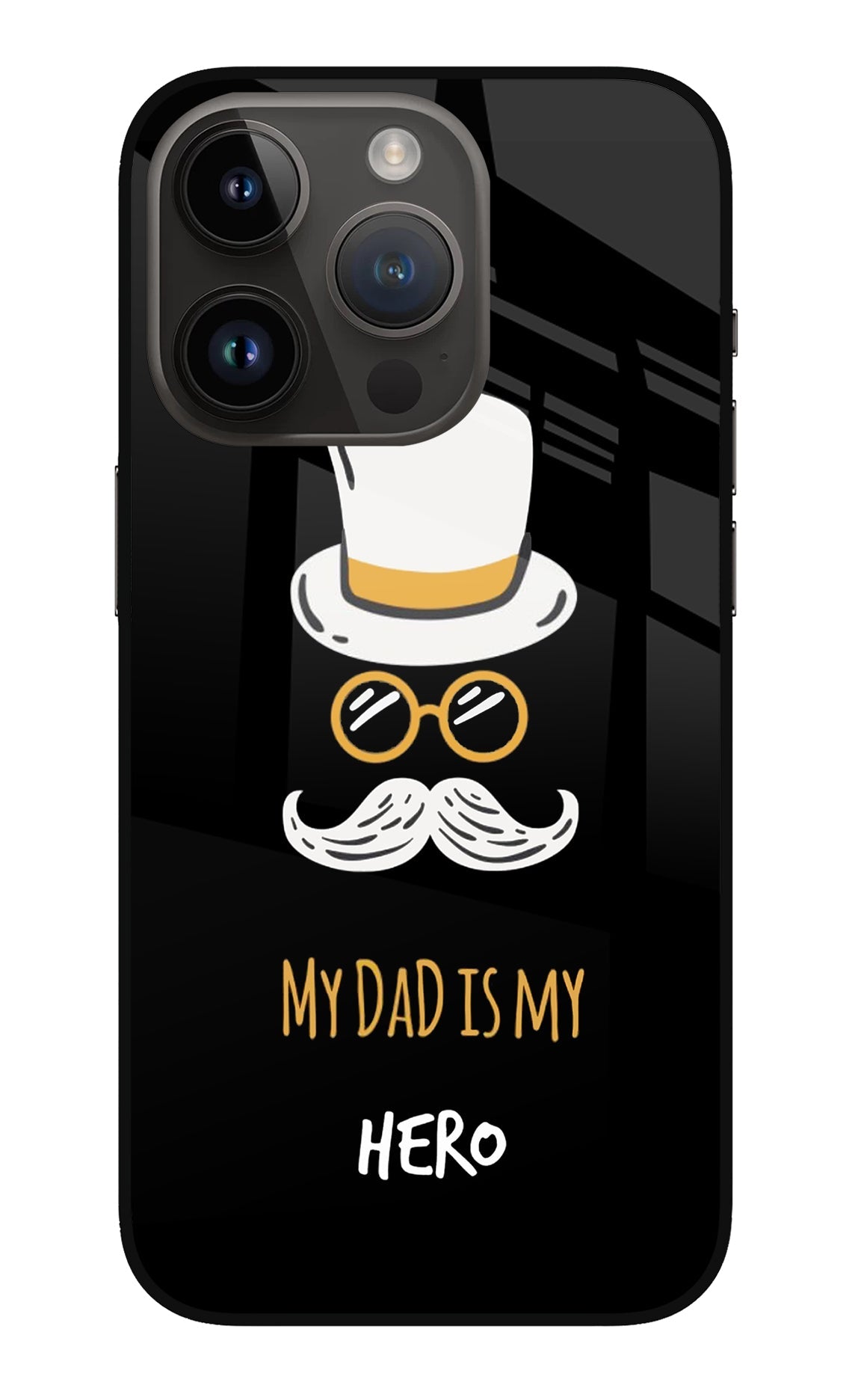 My Dad Is My Hero iPhone 14 Pro Back Cover