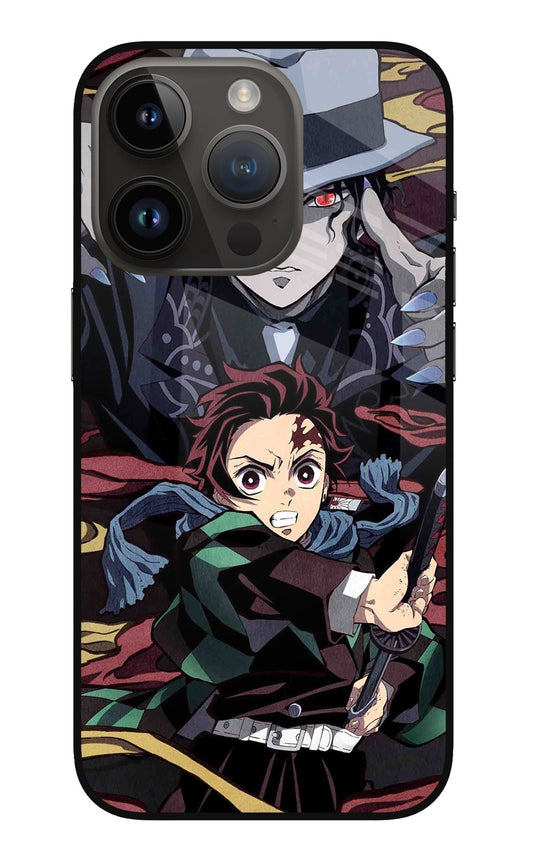 Demon Slayer iPhone 14 Pro Glass Case