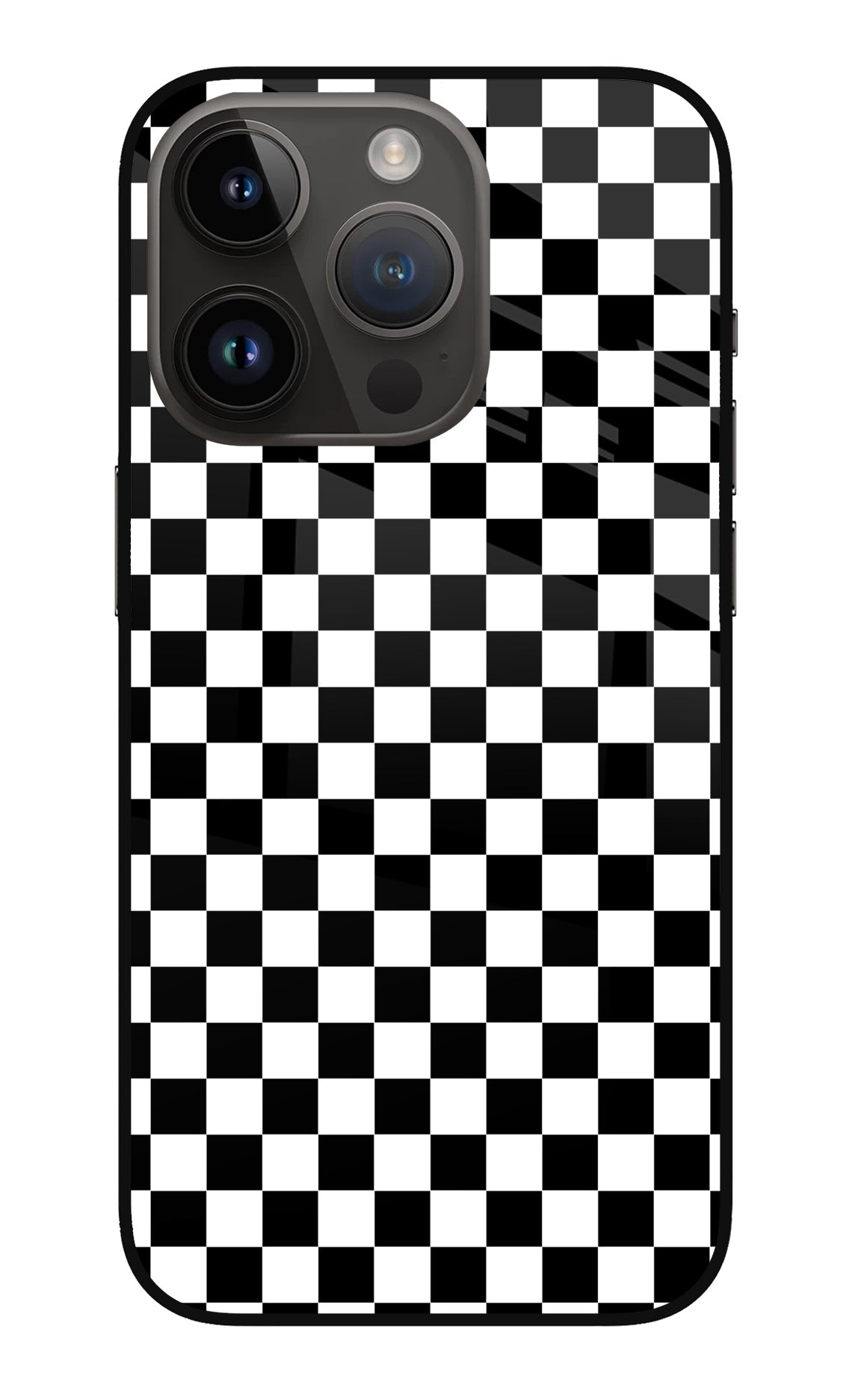 Chess Board iPhone 14 Pro Glass Case