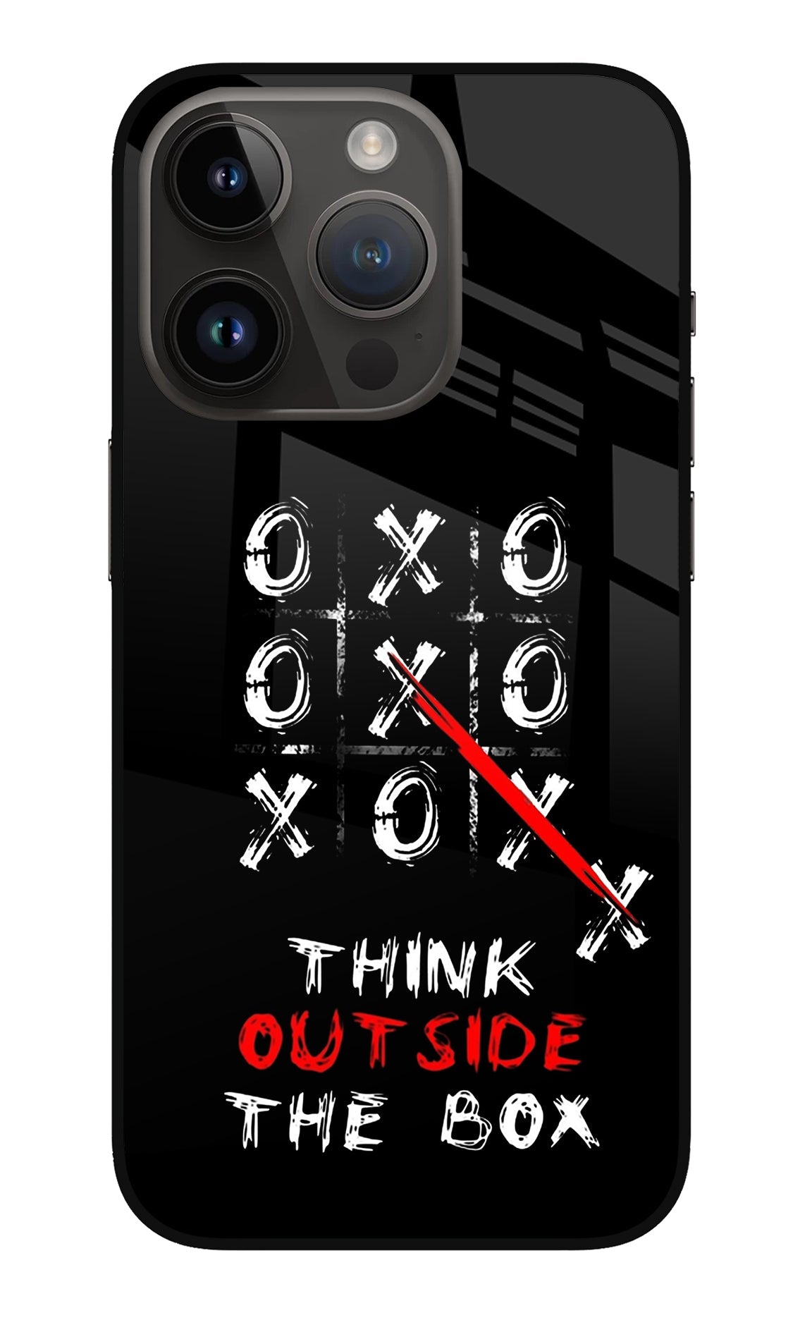 Think out of the BOX iPhone 14 Pro Glass Case