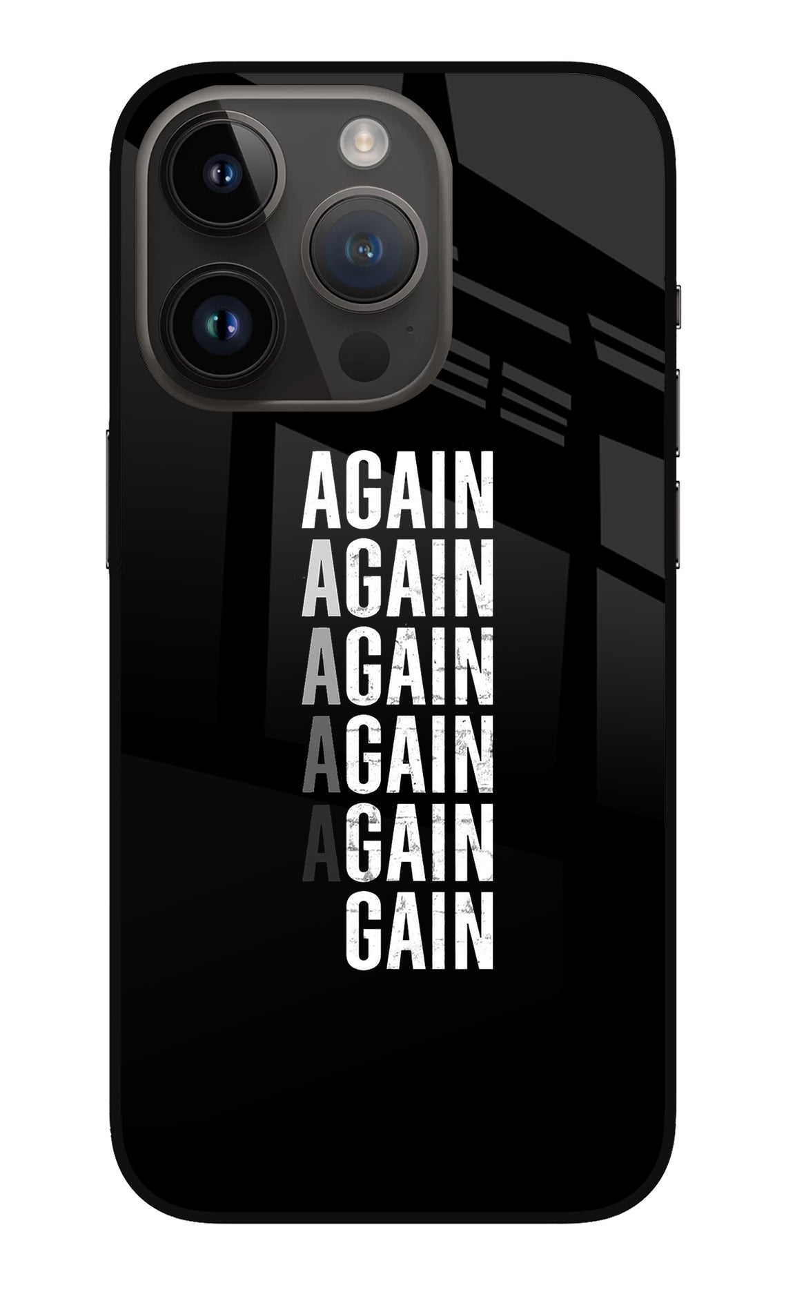 Again Again Gain iPhone 14 Pro Back Cover