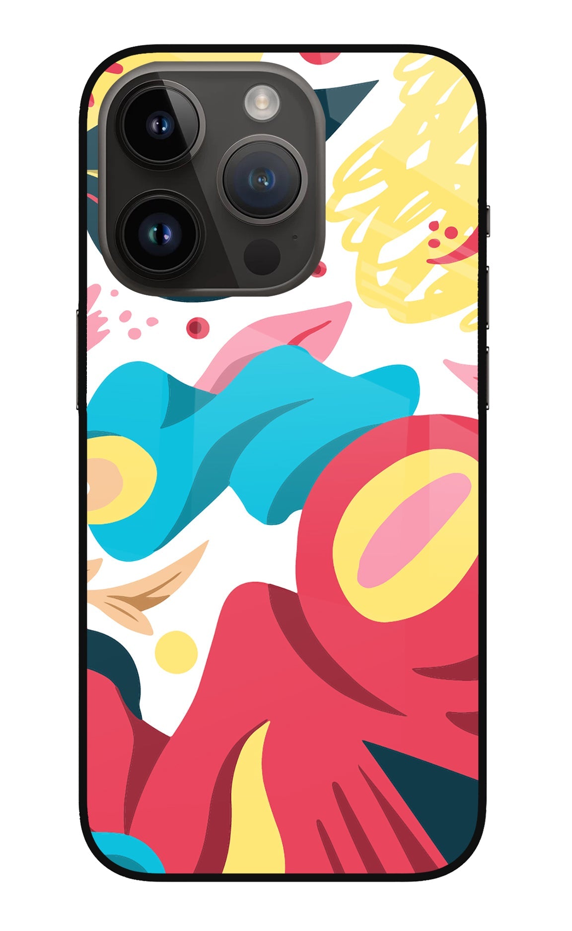 Trippy Art iPhone 14 Pro Back Cover