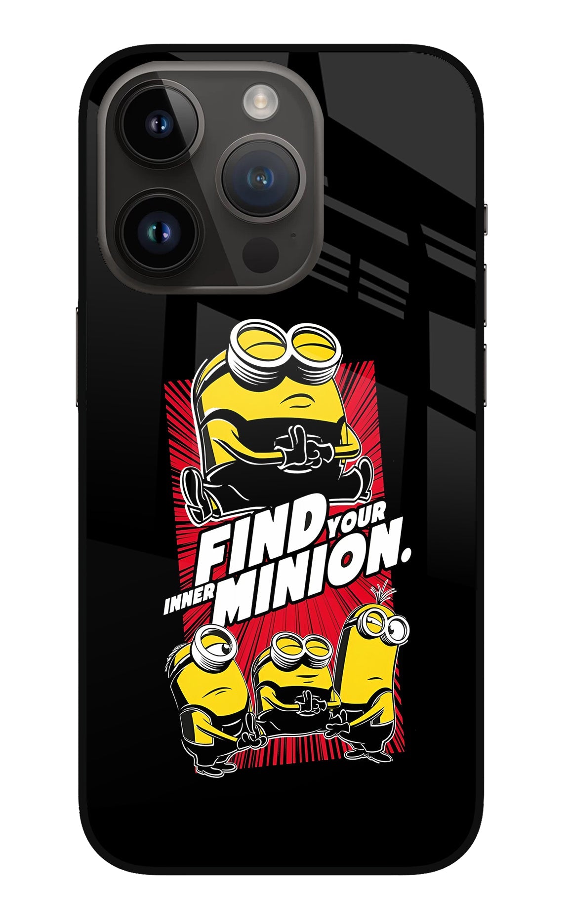 Find your inner Minion iPhone 14 Pro Back Cover