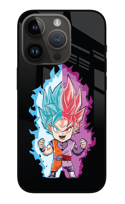 Chota Goku iPhone 14 Pro Glass Case