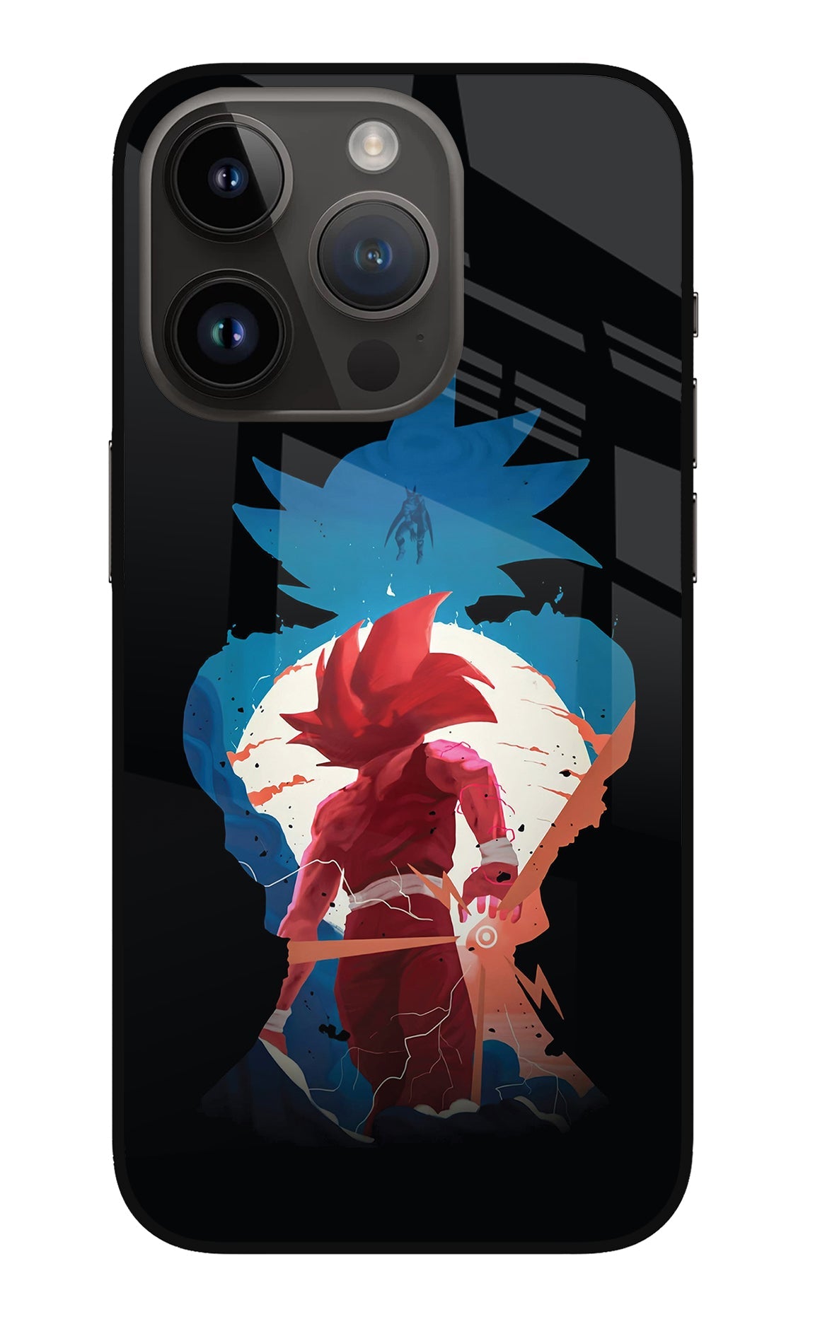 Goku iPhone 14 Pro Glass Case