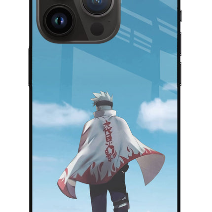 Kakashi iPhone 14 Pro Glass Case Back Cover by Casekaro