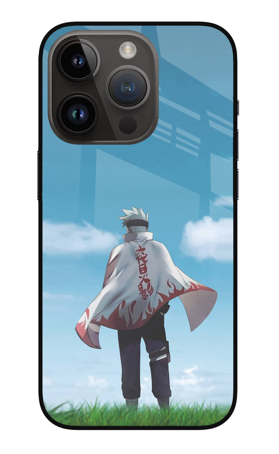 Kakashi iPhone 14 Pro Back Cover, Metal case