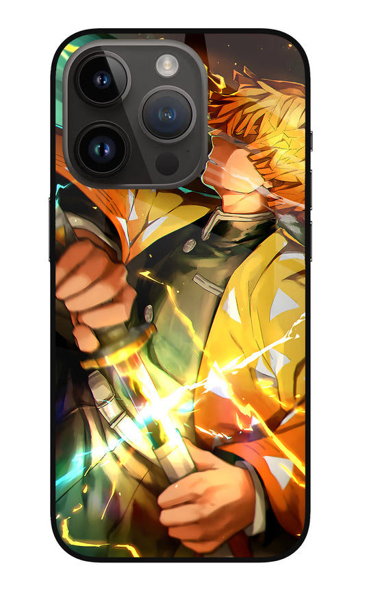 Demon Slayer iPhone 14 Pro Glass Case