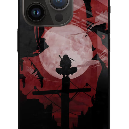 Naruto Anime iPhone 14 Pro Glass Case Back Cover by Casekaro