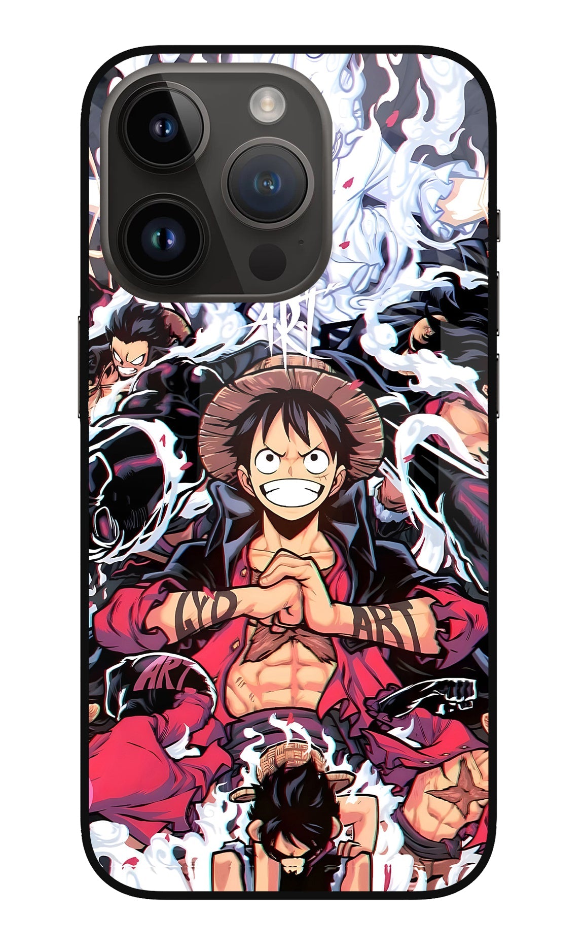 One Piece Anime iPhone 14 Pro Glass Case