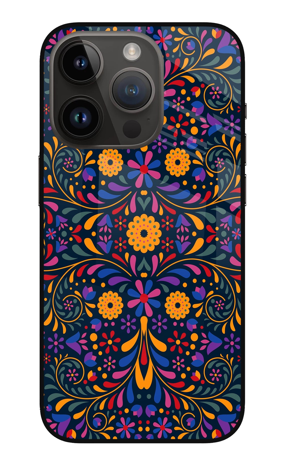 Mexican Art iPhone 14 Pro Back Cover