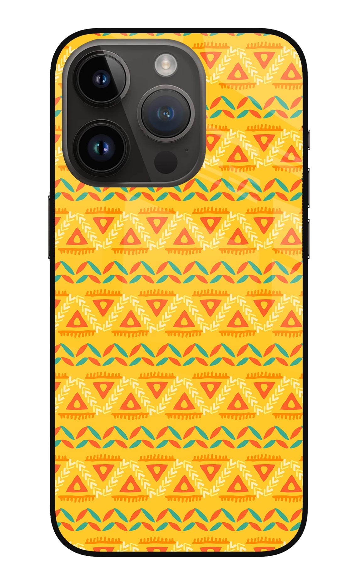 Tribal Pattern iPhone 14 Pro Back Cover