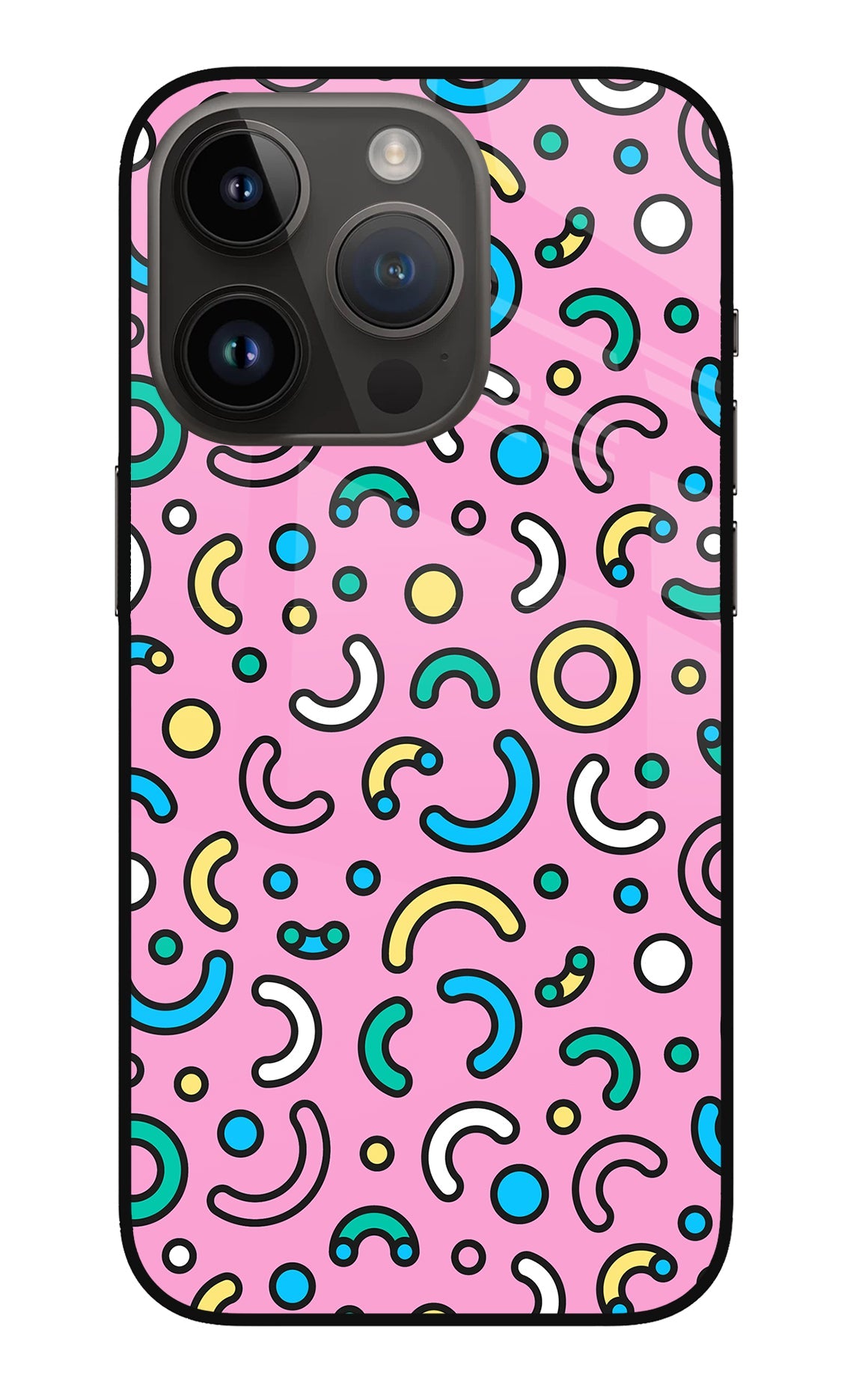 Memphis Design iPhone 14 Pro Back Cover