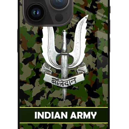 Balidan Indian Logo iPhone 14 Pro Glass Case Back Cover by Casekaro