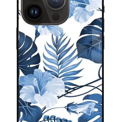 Fabric Art iPhone 14 Pro Glass Case Back Cover by Casekaro