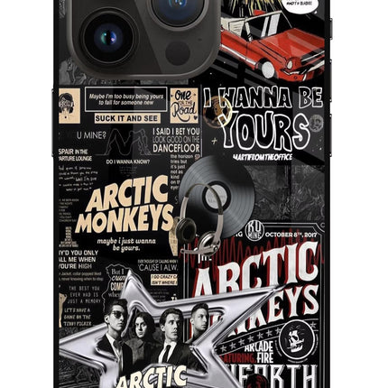 Arctic Monkeys iPhone 14 Pro Glass Case