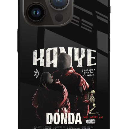 Donda Kanye West iPhone 14 Pro Glass Case