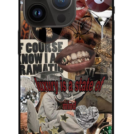 Luxury iPhone 14 Pro Glass Case Back Cover by Casekaro