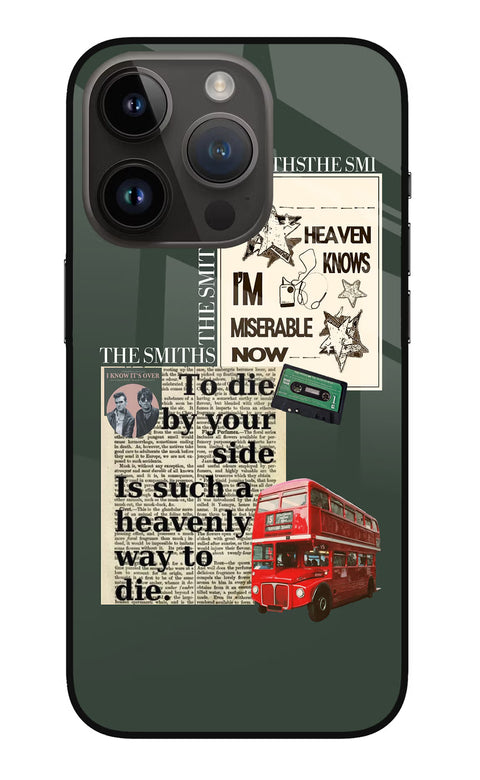 The Smiths iPhone 14 Pro Glass Case