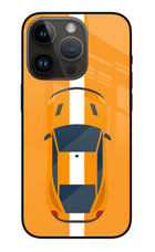 Highway Pursuit iPhone 14 Pro Glass Case Back Cover by Casekaro