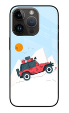 Mountain Trail Beast iPhone 14 Pro Glass Case
